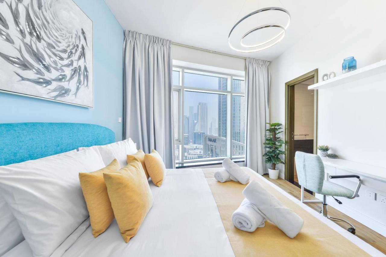 Apartamento Lofts - Downtown Luxury - 5 Min Walk To Dubai Fountain! Exterior foto